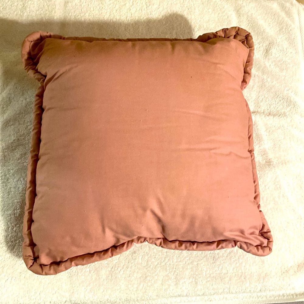 Set of 3 Pink Decorative Pillows